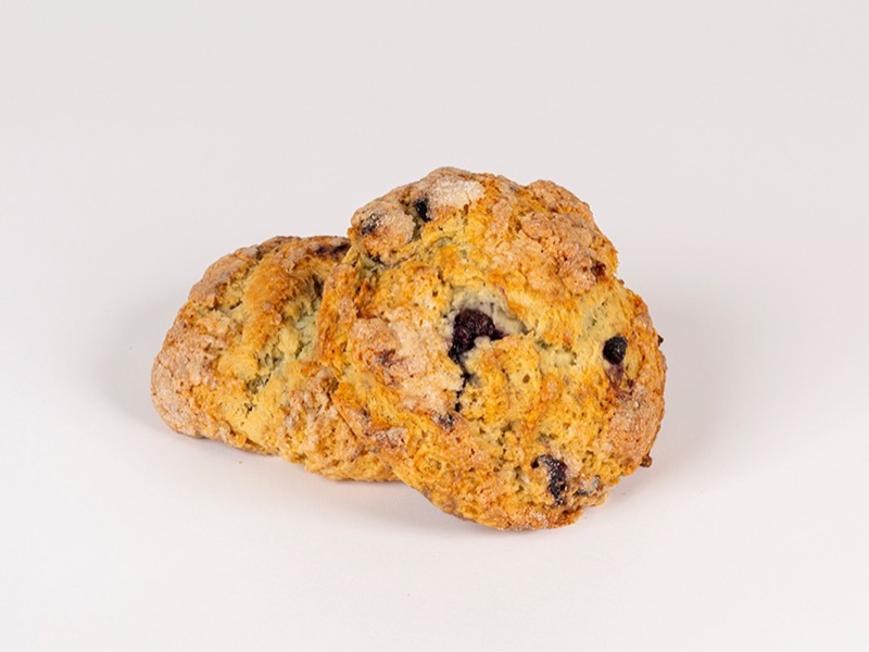 A blueberry scone